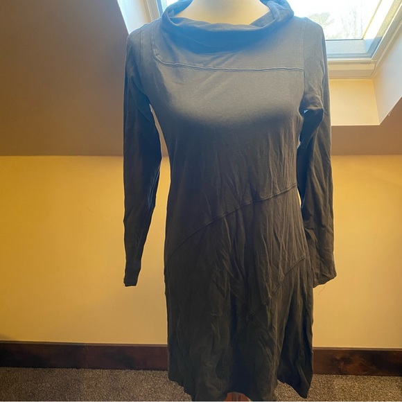 Horny Toad Dress Cowl Neck Medium Long Sleeve - Picture 1 of 8